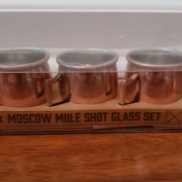 🍉 Refinery Moscow Mule Shot Glass Set - Picture 2 of 4